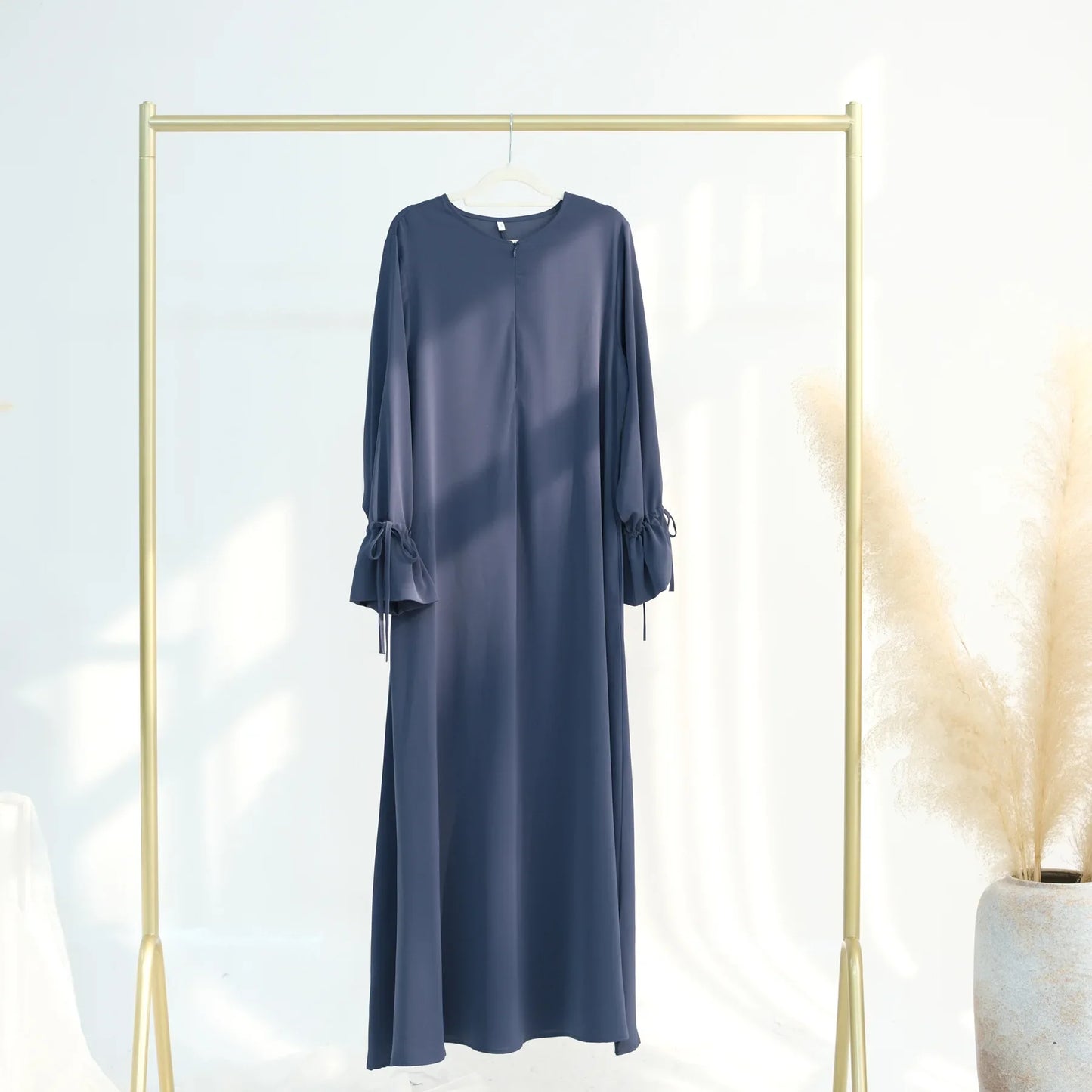alalar | Elegant Ramadan & Dubai-Style Plain Abaya – Modest Loose-Fit Dress for Muslim Women