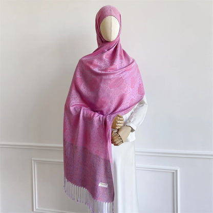 alalar | Luxury Cashmere Pashmina Shawl – Printed Autumn & Winter Wrap for Women
