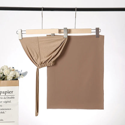 alalar-Scarf-Abaya Women2/Pcs  Muslem's Hijab With Matching Undercap Set