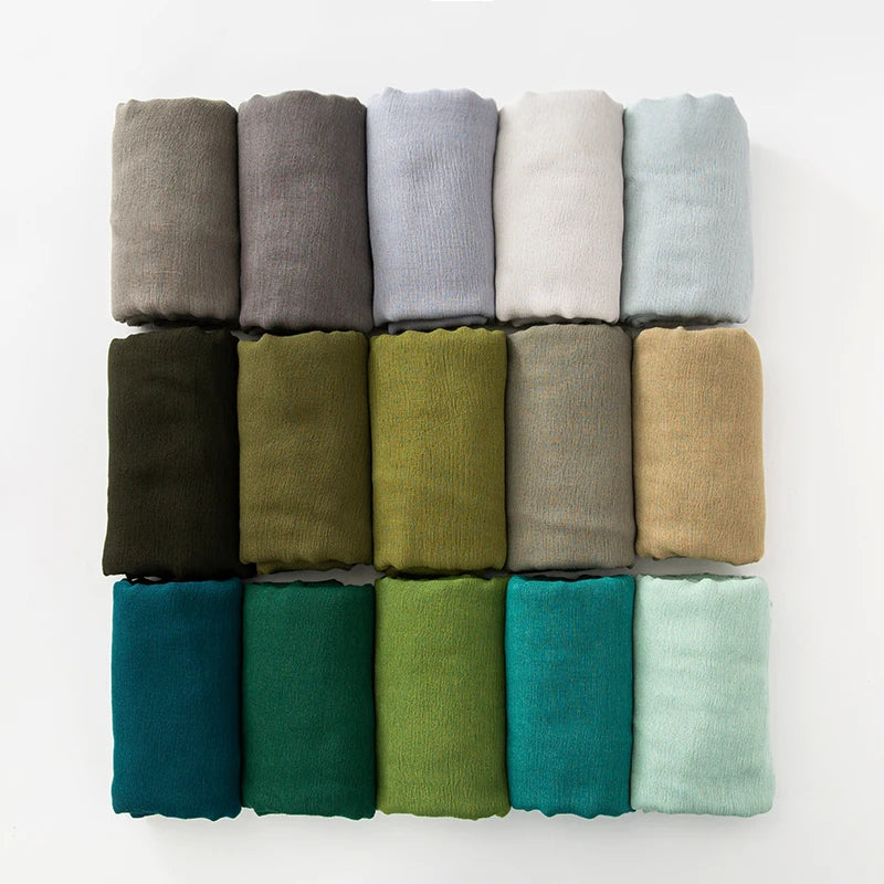 alalar | Classic Soft Cotton Hijab – Lightweight Premium Viscose | 61 Color Options