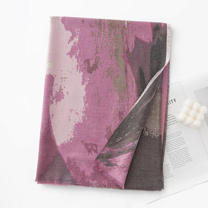 alalar | Light Luxury Winter Cashmere-Feel Shawl – High-End Warm & Versatile Scarf for Women