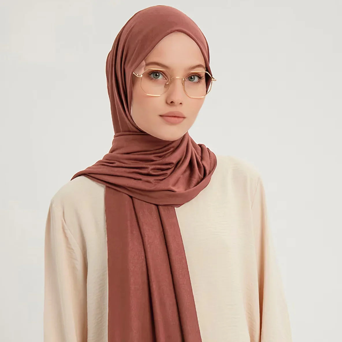 Luxury Breathable Jersey Hijab -alalar
