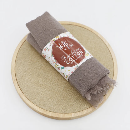 alalar-Big size  crinkle scarf for women soft cotton headscarf