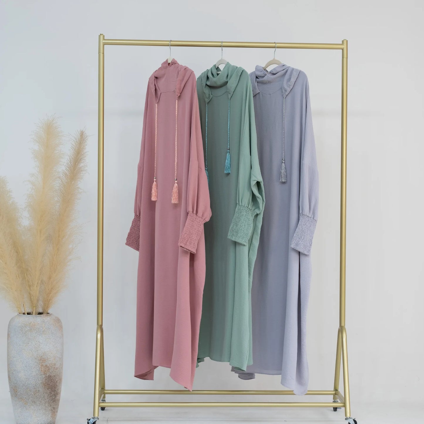 ALALAR | Hooded Jilbab Dress for Women – Eid Ramadan Morocco Kaftan Dubai Modest Long Robe 2026