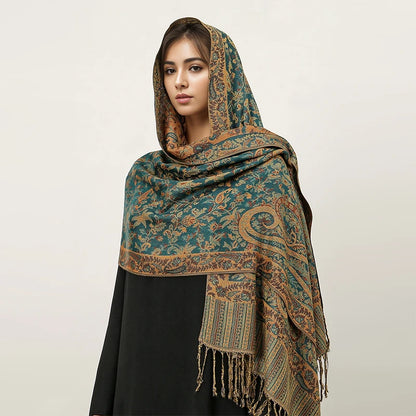 alalar | Bohemia Pashmina Hijab — Long Cashmere-Feel Shawl
