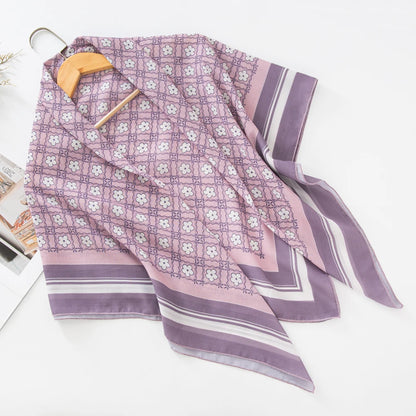 alalar-Scarf-Abaya Women Malaysia Tudung Bawal Flower Print Hijab New Design Headscarf