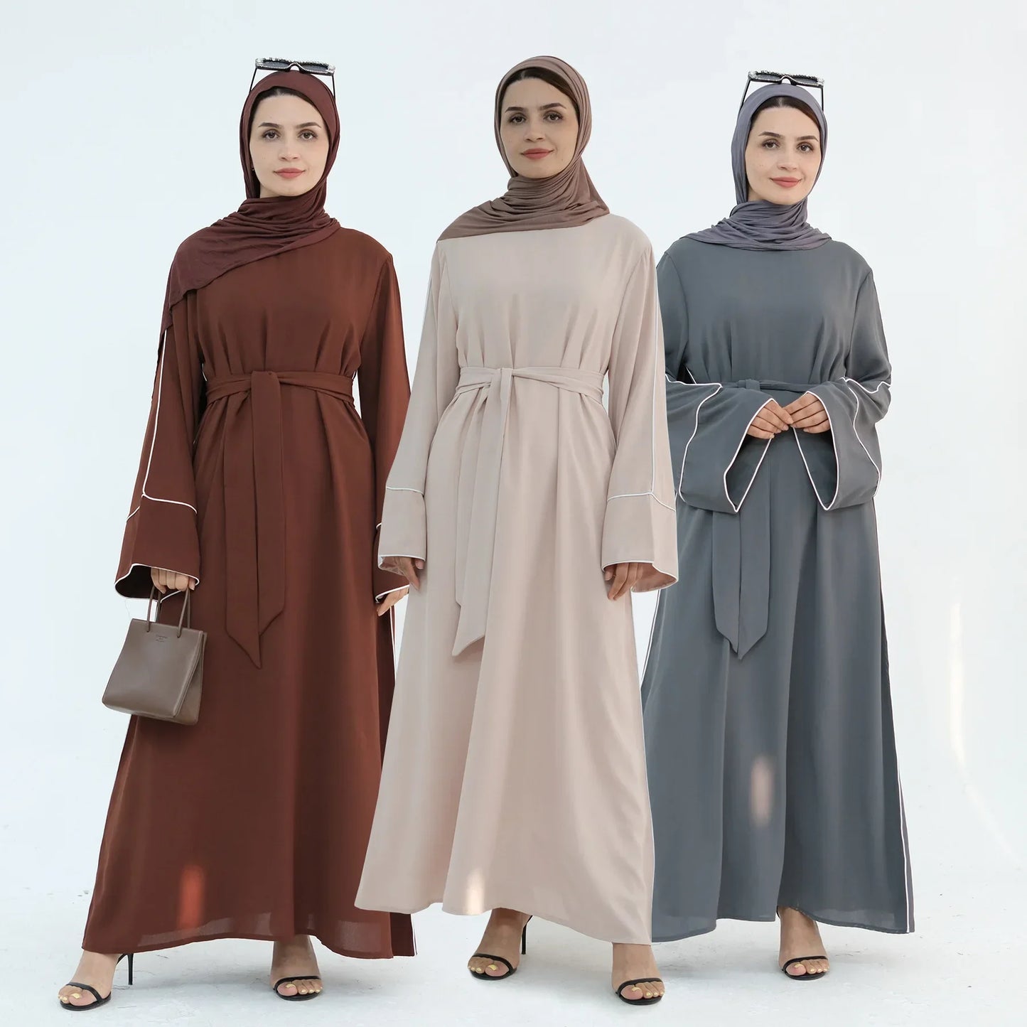 ALALAR | Velvet Abaya Dress – Luxury Dubai Modest Islamic Clothing for Women