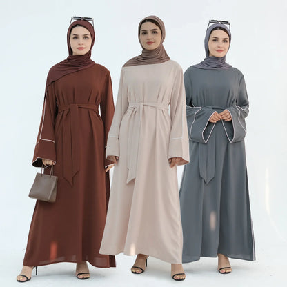 ALALAR | Velvet Abaya Dress – Luxury Dubai Modest Islamic Clothing for Women