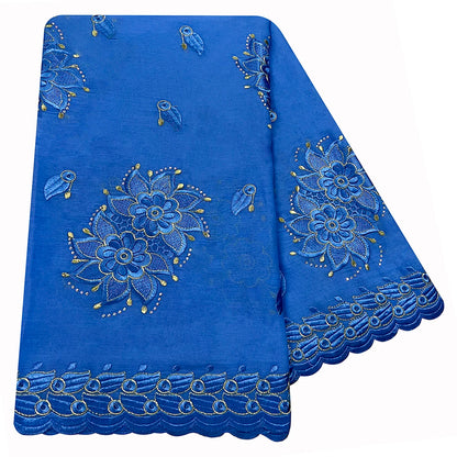 alalar | Embroidered Cotton Hijab Scarf – African & Dubai Style