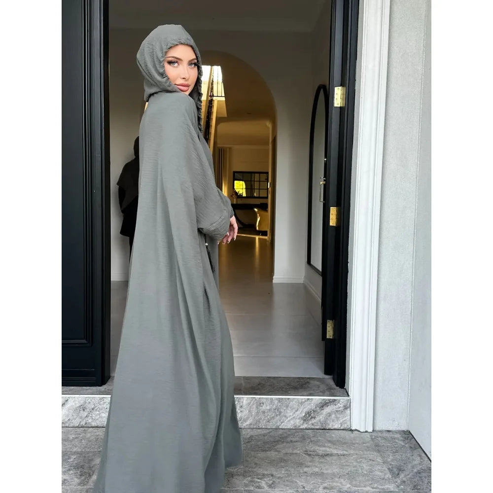 ALALAR | Hooded Jilbab Dress for Women – Eid Ramadan Morocco Kaftan Dubai Modest Long Robe 2026