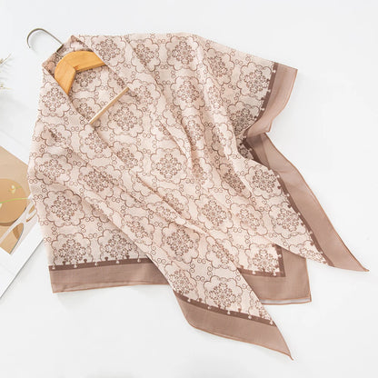 alalar-Scarf-Abaya Women Malaysia Tudung Bawal Flower Print Hijab New Design Headscarf