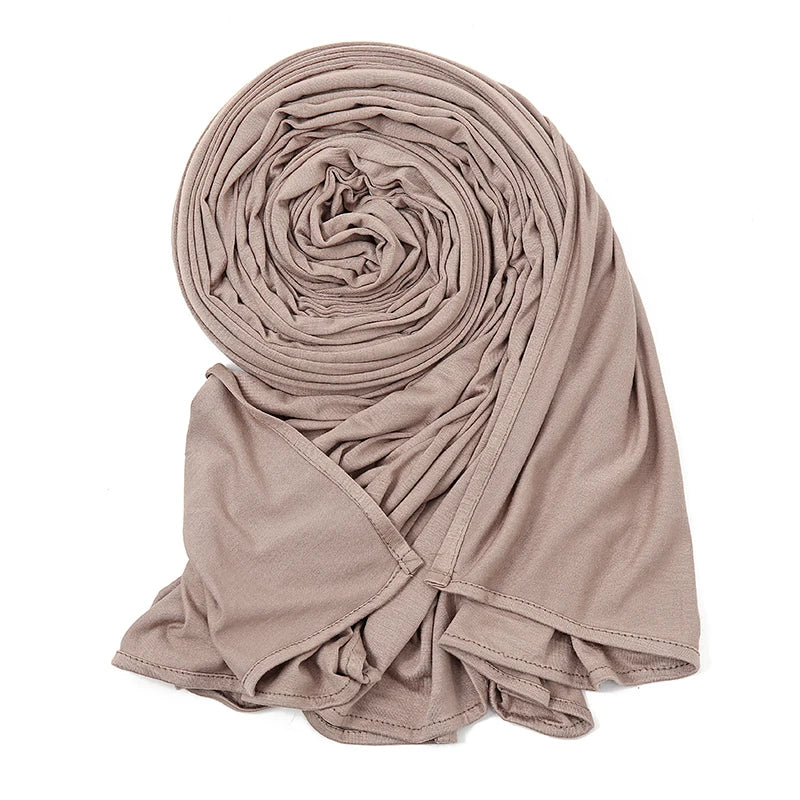 175*80cm Big Size Modal Cotton Jersey Hijab-alalar