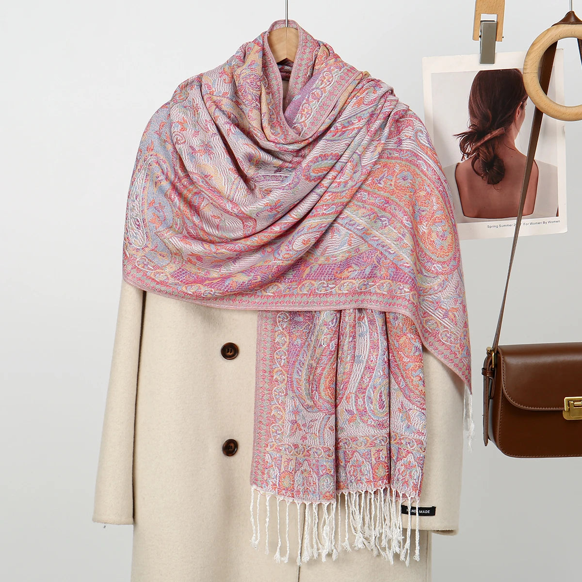 alalar-Paisley Pashmina Hijab