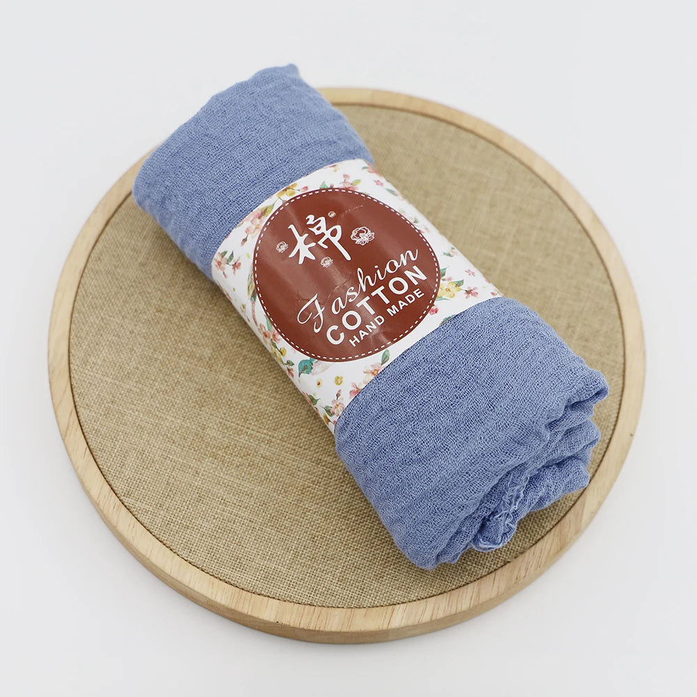 alalar-Big size  crinkle scarf for women soft cotton headscarf