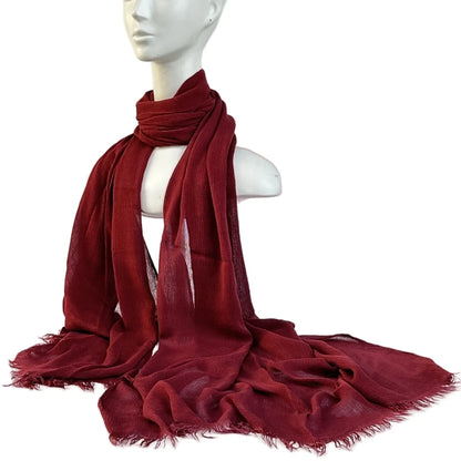 alalar | Classic Soft Cotton Hijab – Lightweight Premium Viscose | 61 Color Options