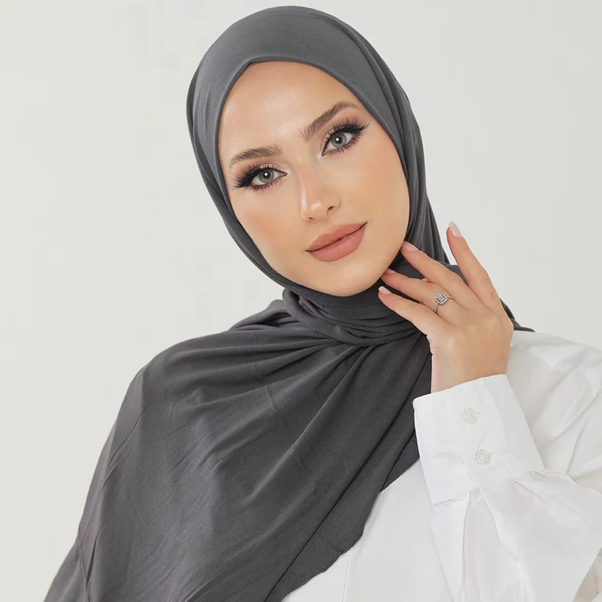 Luxury Breathable Jersey Hijab -alalar