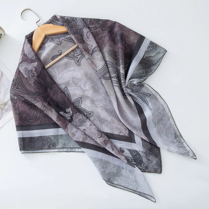 alalar-Scarf-Abaya Women Malaysia Tudung Bawal Flower Print Hijab New Design Headscarf