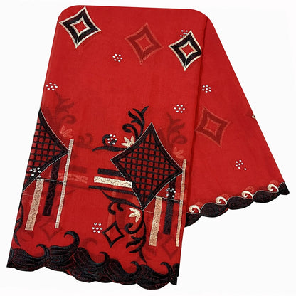 alalar | 100% Cotton African Hijab Scarf – Soft, Breathable Modest Wrap