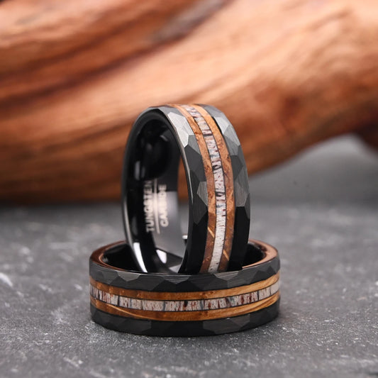 alalar-Men black ring bijoux de luxe man rings vintage jewellery