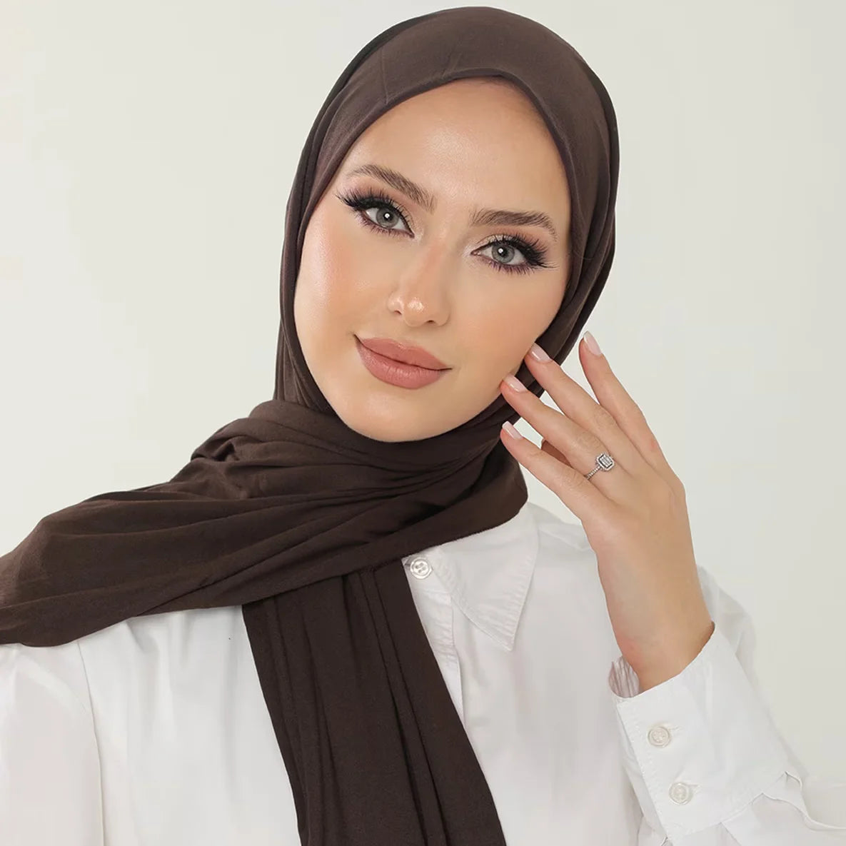 Luxury Breathable Jersey Hijab -alalar