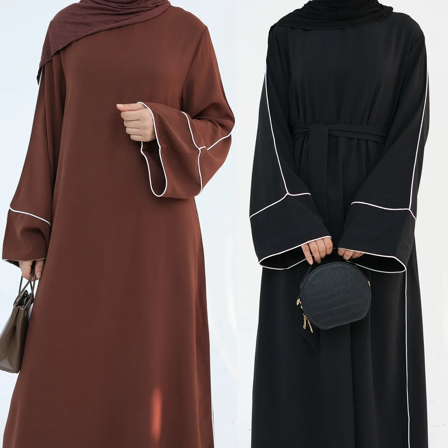ALALAR | Velvet Abaya Dress – Luxury Dubai Modest Islamic Clothing for Women