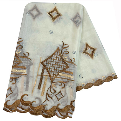 alalar | 100% Cotton African Hijab Scarf – Soft, Breathable Modest Wrap