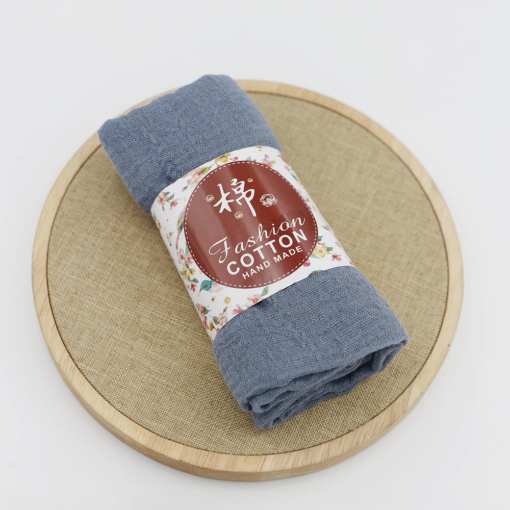 alalar-Big size  crinkle scarf for women soft cotton headscarf