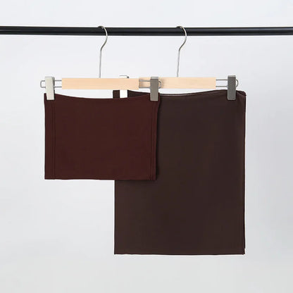 alalar | 2-Piece Chiffon Hijab Undercap Set – Breathable & Comfortable