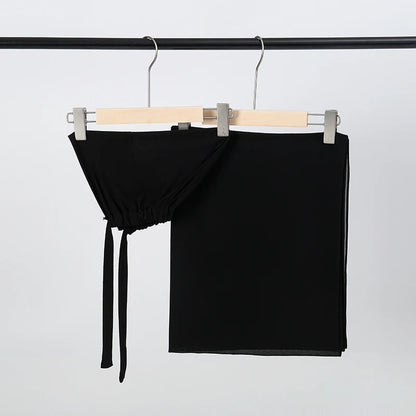 alalar-Scarf-Abaya Women2/Pcs  Muslem's Hijab With Matching Undercap Set