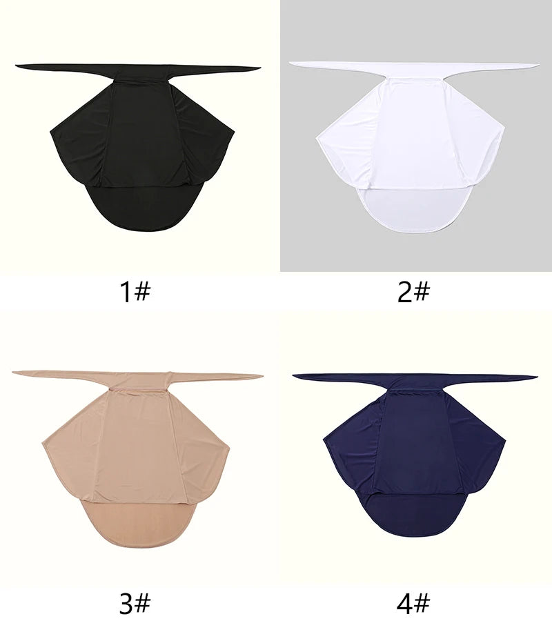 alalar-Large Plain Muslim Ethnic Scarf Women Hijab Islamic Muslim Hijab Malaysia Instant Turban Arabic Scarf Khimar Headwraps Headscarf
