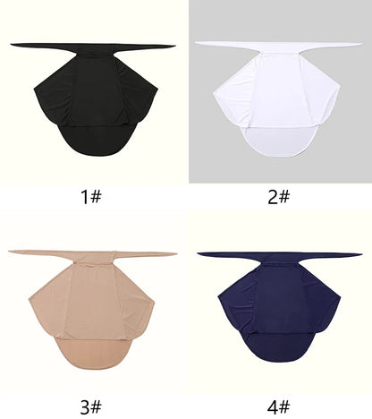 alalar-Large Plain Muslim Ethnic Scarf Women Hijab Islamic Muslim Hijab Malaysia Instant Turban Arabic Scarf Khimar Headwraps Headscarf