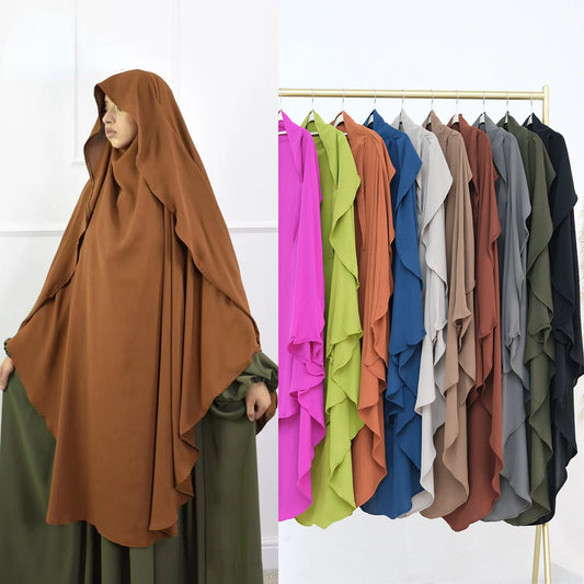 alalar-Ramadan Dubai Plain Hijab -حجاب دبي