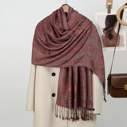 alalar-Paisley Pashmina Hijab