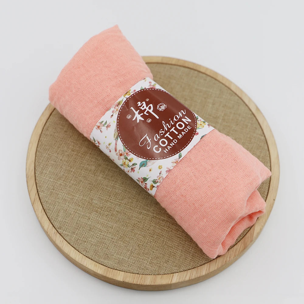 alalar-Big size  crinkle scarf for women soft cotton headscarf