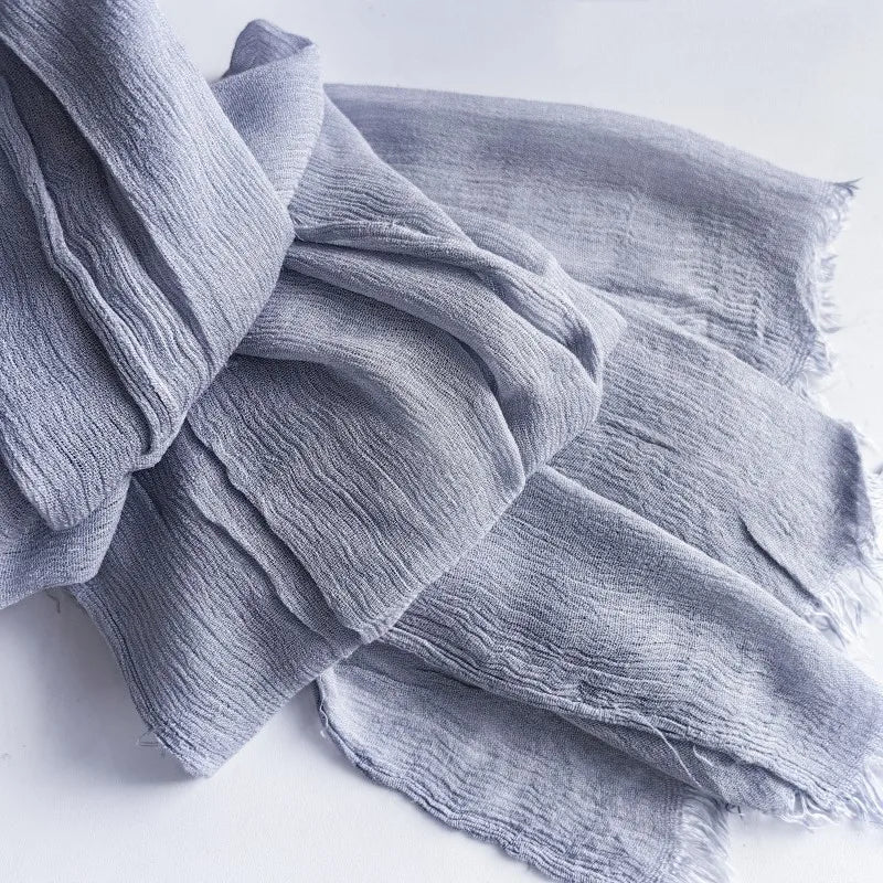 alalar | Soft Cotton Viscose Hijab – Multi-Color Lightweight Scarf - حجاب قطني بالوان متعددة