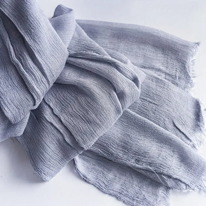 alalar | Soft Cotton Viscose Hijab – Multi-Color Lightweight Scarf - حجاب قطني بالوان متعددة