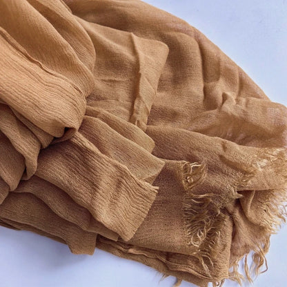 alalar | Soft Cotton Viscose Hijab – Multi-Color Lightweight Scarf - حجاب قطني بالوان متعددة