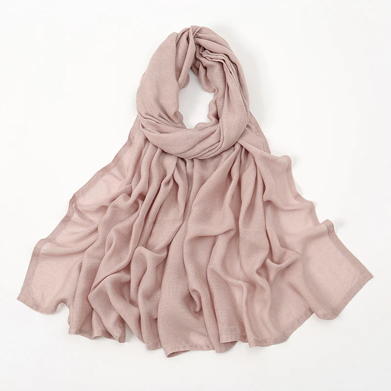 alalar-170*70cm Muslim Modal Women Hijab Rayon Cotton Shawls