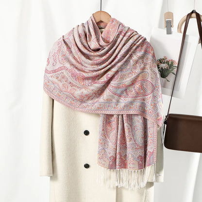 alalar-Paisley Pashmina Hijab