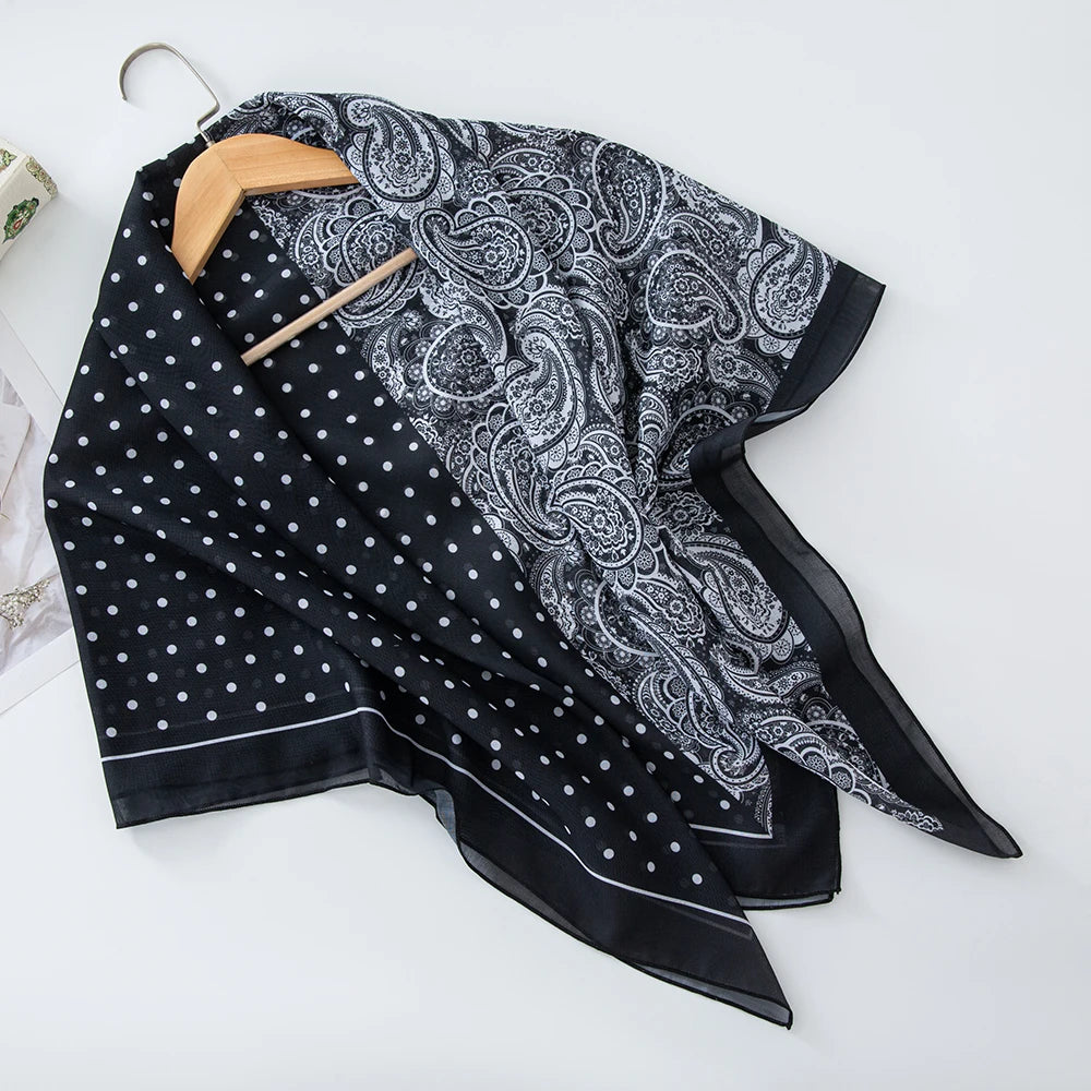 alalar-Scarf-Abaya Women Malaysia Tudung Bawal Flower Print Hijab New Design Headscarf