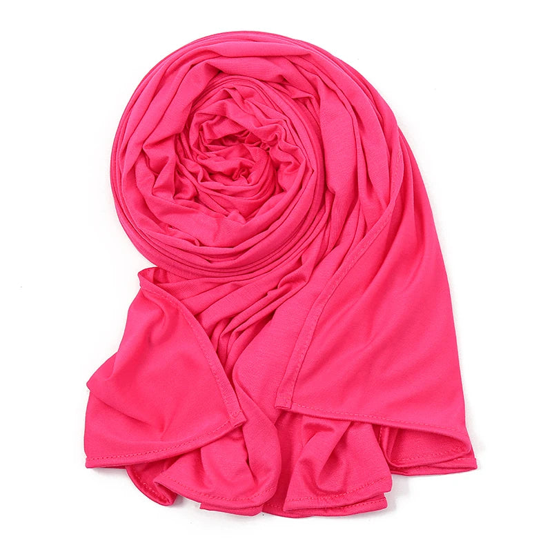 175*80cm Big Size Modal Cotton Jersey Hijab-alalar