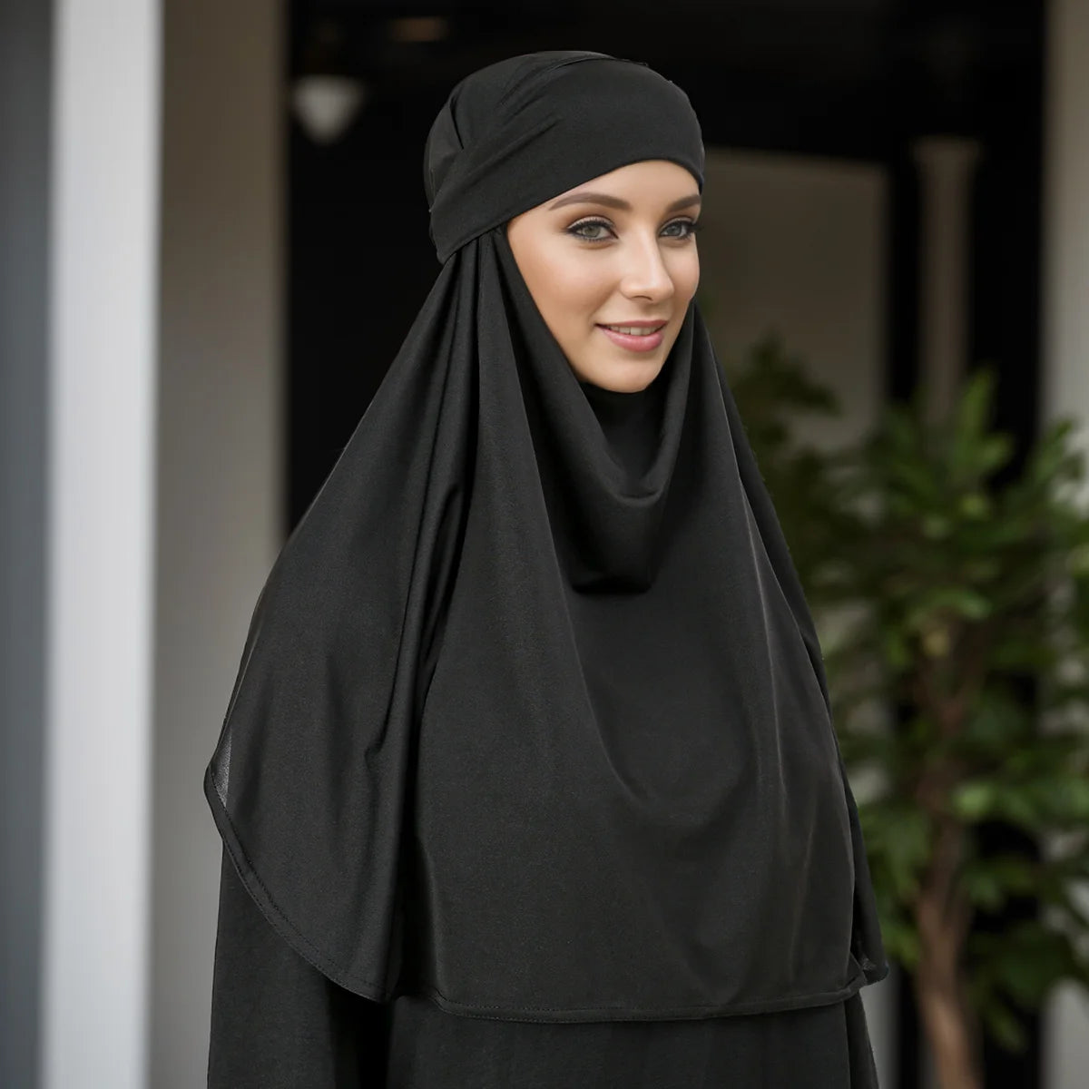 alalar-Large Plain Muslim Ethnic Scarf Women Hijab Islamic Muslim Hijab Malaysia Instant Turban Arabic Scarf Khimar Headwraps Headscarf