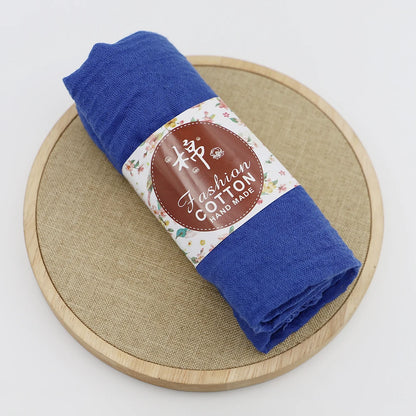 alalar-Big size  crinkle scarf for women soft cotton headscarf