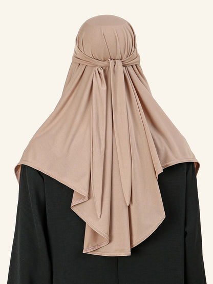 alalar-Large Plain Muslim Ethnic Scarf Women Hijab Islamic Muslim Hijab Malaysia Instant Turban Arabic Scarf Khimar Headwraps Headscarf