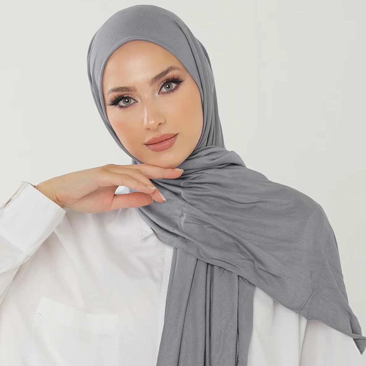 Luxury Breathable Jersey Hijab -alalar