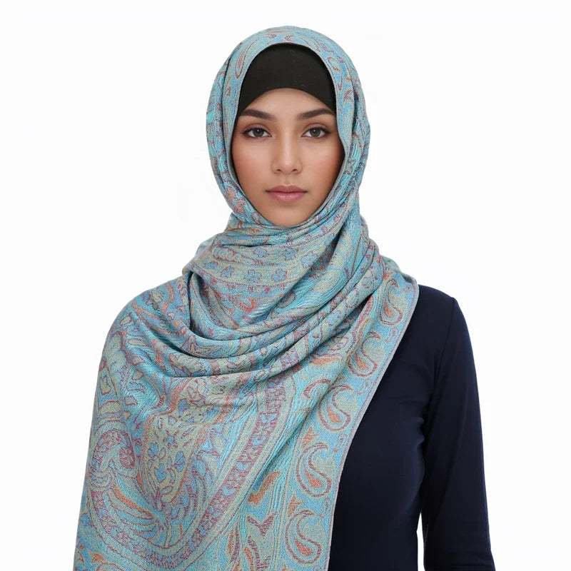 alalar | Bohemia Pashmina Hijab — Long Cashmere-Feel Shawl