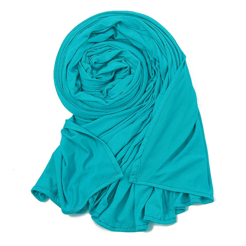 175*80cm Big Size Modal Cotton Jersey Hijab-alalar