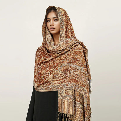 alalar | Bohemia Pashmina Hijab — Long Cashmere-Feel Shawl
