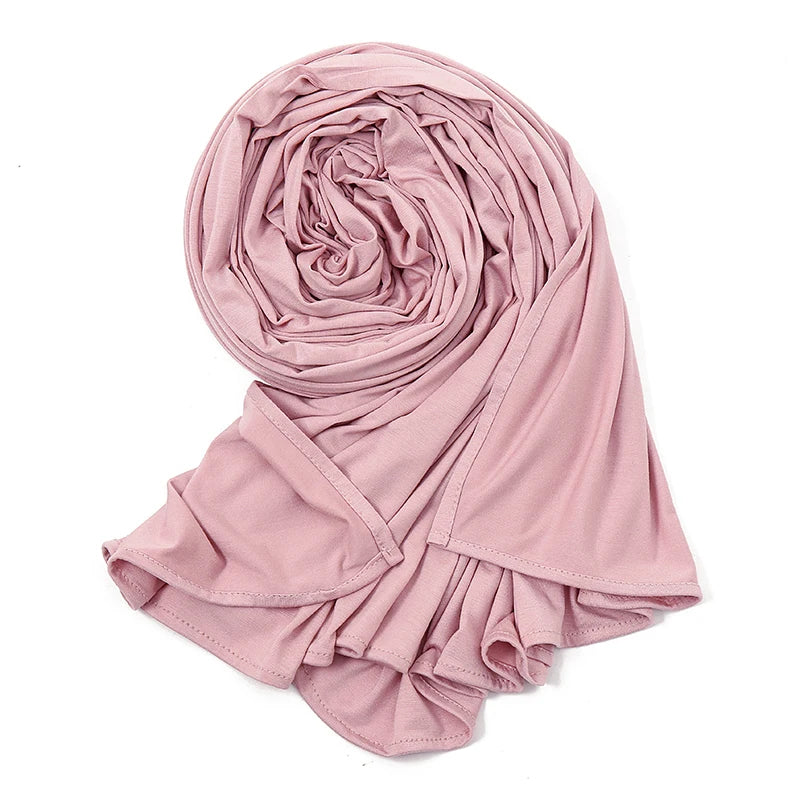 175*80cm Big Size Modal Cotton Jersey Hijab-alalar