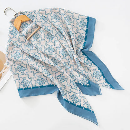 alalar-Scarf-Abaya Women Malaysia Tudung Bawal Flower Print Hijab New Design Headscarf